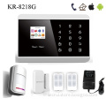 Andoiod/Ios APP Control Touch Key Wireless Intelligent Home Security System (KR-8218G)